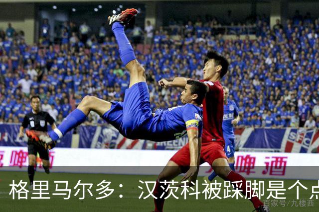 格里马尔多：汉茨科被踩脚是个点球，必须有人解释为何VAR没介入